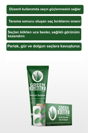 Green Bubble Kapsüllü Keratin Botoks Seti - 3