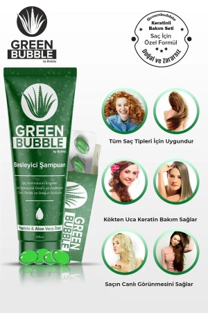 Green Bubble Kapsüllü Keratin Botoks Seti - 4