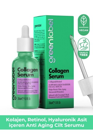 Greenlabel Anti-Falten-Anti-Aging-Kollagen-Retinol-Hautserum 30 ml. GLK-017 - 1