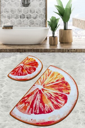 Greyfurt Banyo Halısı Djt 2 li Set - Chilai Home
