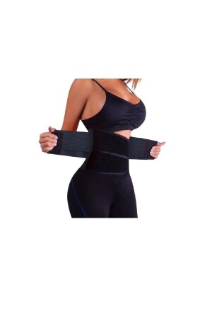 Grau/schwarzes Miss Belt Bauch-Taillen-Hüft-Schlankheitskorsett - Dr. Cornell