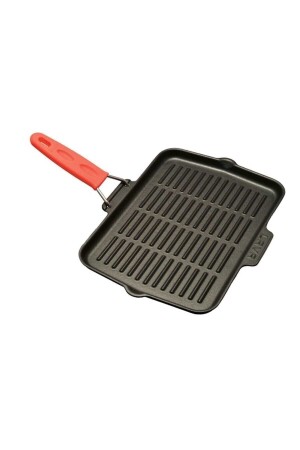 Grillpfanne aus Gusseisen mit Draht und Silikongriff, Größe 21 x 30 cm, LV ECO GT 2130 G - 1