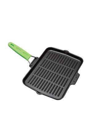 Grillpfanne aus Gusseisen mit Draht und Silikongriff, Größe 21 x 30 cm, LV ECO GT 2130 G - 4