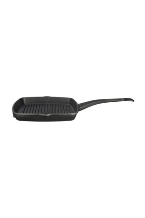 Grillpfanne aus Gusseisen mit Metallgriff, schwarz, 26 x 26 cm, LV K GT 2626 K0 BL - 2