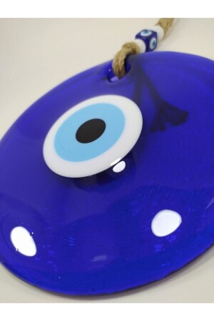 Große Evil Eye-Perle, 17 cm, handgefertigte Wanddekoration - 5