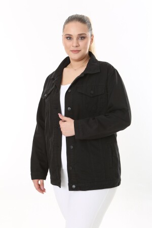 GROSSE JEANSJACKE FÜR DAMEN - 1