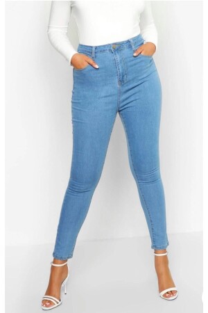 Große Oversize-Jeans Eisblau S. Er. l. M. A. z (COLLECTOR) Größentabelle verfügbar - 1