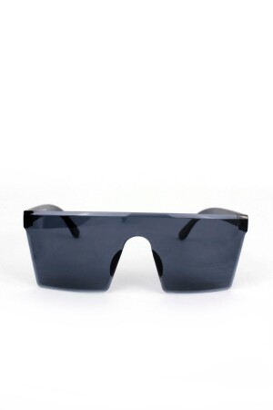 Große quadratische Unisex-Sonnenbrille Schwarz mob8524120 - 2