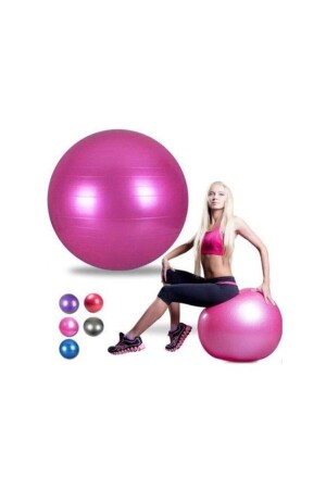 Großer 65 cm großer Pilates-Ball - 4