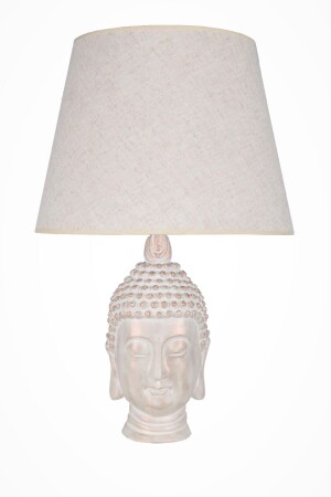 Großer Buddha-Lampenschirm im modernen Design, antikweiß, cremefarben, qdecbbudaabj004 - 1