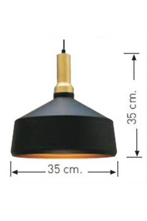 Großer schwarzer einzelner Kronleuchter für Wohnzimmer, Küche, Wohnzimmer, Flur, Hotel, Café, Lampe, Geschäft, Geschäft, Kronleuchter BMM2038XXXX01 - 8