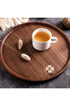 Großer Servierteller und Servierteller aus Holz - Bafimo