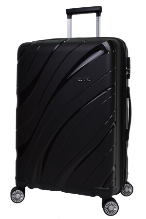 Großer unzerbrechlicher Koffer, schwarzes Polypropylen 5223 ELATAE-Großer unzerbrechlicher Koffer-5223 - 1