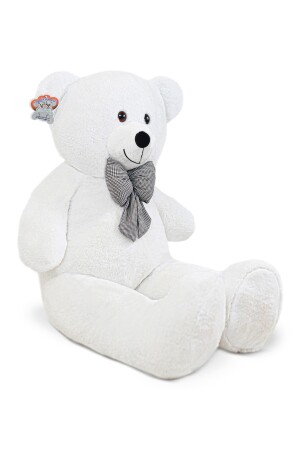 Großer weißer Teddybär mit Fliege 130 cm HP16102004 - 2