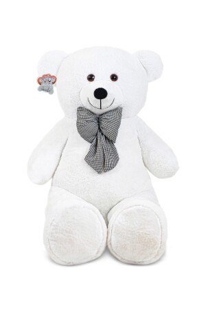 Großer weißer Teddybär mit Fliege 130 cm HP16102004 - 3