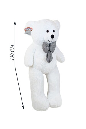 Großer weißer Teddybär mit Fliege 130 cm HP16102004 - 4