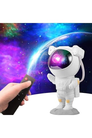 Großes Astronauten-Design, Galaxie, Stern, Plasma, Himmel, Nachtlicht, Timing-Funktion, betrieben, P - Sildne