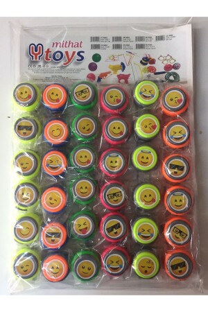 GROSSES STRING-YOYO-SPIELZEUG MIT EMOJI 36 STÜCK - 3