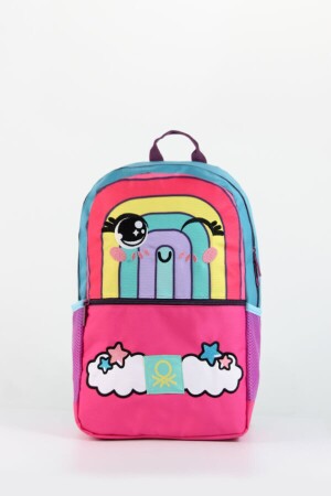 Grundschultasche für Mädchen mit Regenbogenmuster - 3