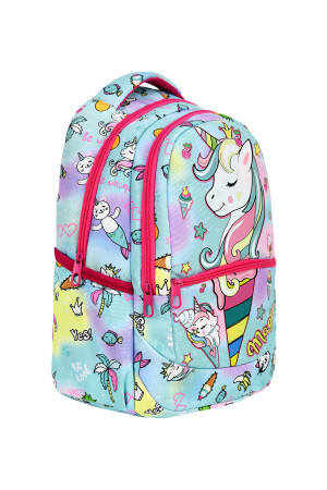 Grundschultasche mit Einhornmuster für Mädchen + Lunchbox - 3