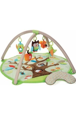 Grüne Baumwoll-Happy-Baby-Spielmatte 9574 - 1