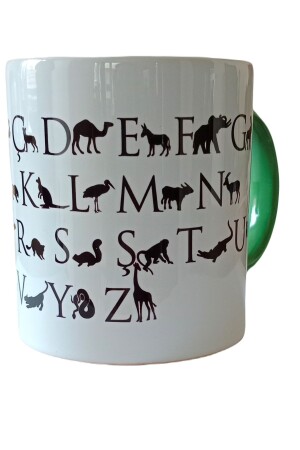 Grüner Buchstabenbecher HYTP202300000Y - Haytap