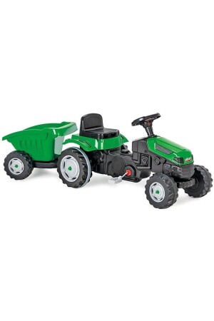 Grüner Traktor mit aktivem Anhänger TYC00439092737 - 1