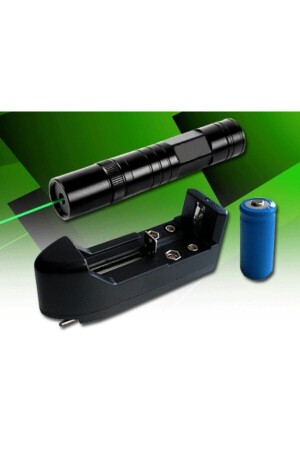 Grüner wiederaufladbarer Laserpointer 2000 mW (brennend) - 4