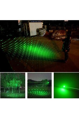 Grüner wiederaufladbarer Laserpointer 2000 mW (brennend) - 6