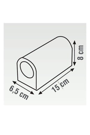 Grünes Licht, LED, schwarzes Gehäuse, doppelseitig, dekorative Innen- und Außenwandleuchte dop12580107igo - 6