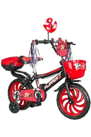 Gruppe Schwarz-Rot 15 Rad 4 Rad Kinderfahrrad MARS0004 - 1