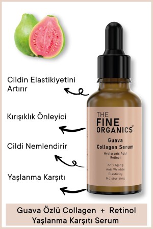 Guava Özlü Collagen - Retinol Yaşlanma Karşıtı Serum 30ml TFO12444 - 1