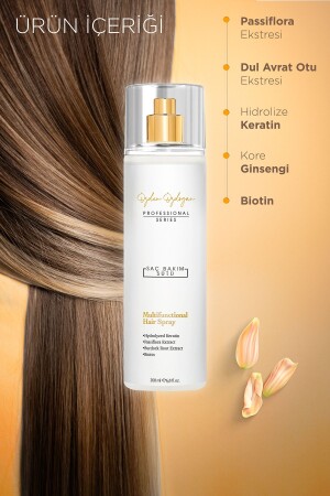 Güçlendirici- Besleyici Ve Onarıcı Saç Bakım Sütü Keratin & Biotin 200 ml - 4