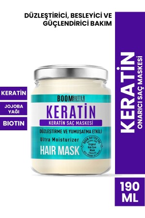 Güçlendirici Onarıcı Keratin Saç Maskesi 190 ml - 1