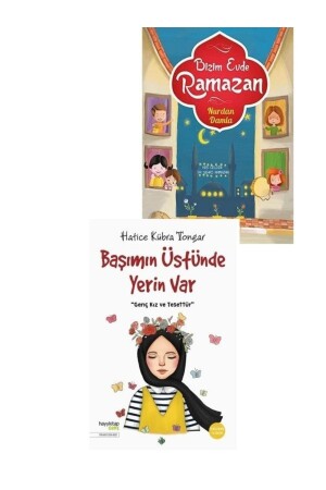 Gül Peygamber Hediyeli - Başımın Üstünde Yerin Var - Bizim Evde Ramazan - 2'li Set Nurdan Damla orkidekitap9786059841313 - 2