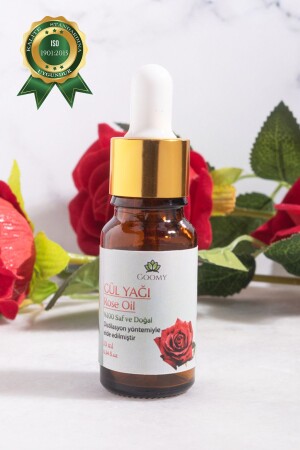 Gül Yağı %100 Doğal Bitkisel Uçucu Yağ Rose Oil 10ml - 1