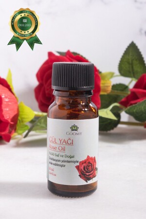 Gül Yağı %100 Doğal Bitkisel Uçucu Yağ Rose Oil 10ml - 3