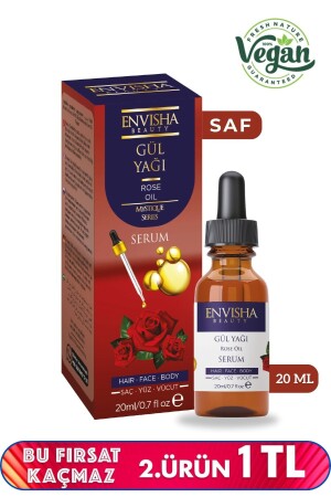 Gül Yağı %100 Doğal Bitkisel Yağ Rose Oil 20 ML - 1