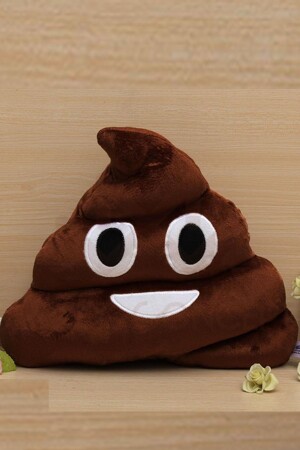 Gülen Poo Emoji Yastık - 2