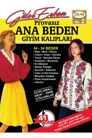 Güler Erkan Provasız Ana Beden Giyim Kalıpları - 2