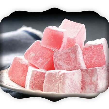 Güllü Lokum - 500gr - Halal