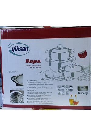 Gülsan Aleyna 6-teiliges Kochgeschirr-Set - 5