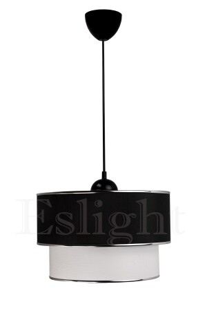 Gum Modern Single Pendelleuchte Kronleuchter Schwarz-Silber Es-sk08 ES-SK01A - 6