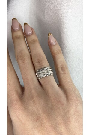Gümüş Alyans Evlilik Yüzüğü Nişan Yüzüğü Söz Yüzüğü Çift Yüzüğü - 1
