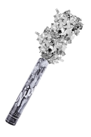 Gümüş Gri Renkli Konfeti Parti Düğün Nişan Nikah Kına Doğum Günü Sünnet Konfeti 1 Adet - Huzur Party Store