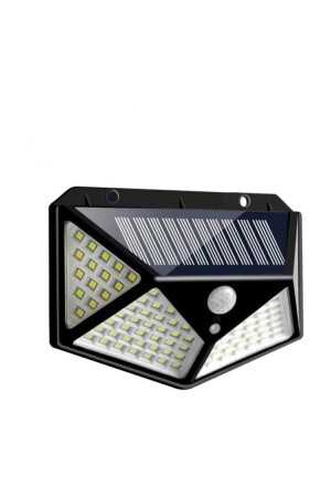 Güneş Enerjili Hareket Sensörlü Ip65 Suya Dayanıklı 100 Led Lamba PRA-886047-2111 - 1