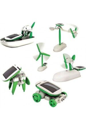 Güneş Enerjili Robot Oluşturma Seti Solar Kit (6 In 1) PRA-4488194-4366 - 2