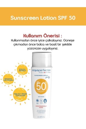 Güneş Koruyucu Losyon SPF 50 200ml - 7