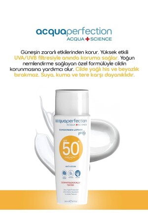 Güneş Koruyucu Losyon SPF 50 200ml - 8