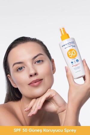 Güneş Koruyucu Sprey Spf50 200ml Uva Uvb Koruması- Suya Dayanıklı- Leke Önleyici - 6